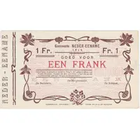 1 Franc Neder-Eename