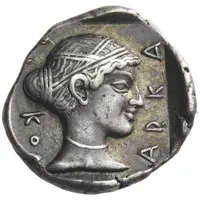 Hemidrachm Tegea
