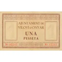 1 Peseta Viloví d'Onyar
