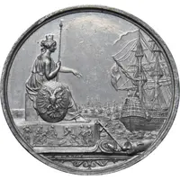 Medal - Founding of the German fleet at Frankfurt Zinc