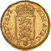 2 Ducats - Carl XI 3rd portrait