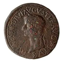 Dupondius - Tiberius DRVSVS CAESAR NERO CAESAR C C A