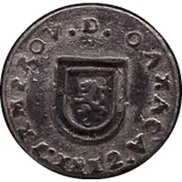 1 Real - Fernando VII Royalist coinage