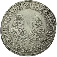 1 Thaler - Johann Christian and Johann Seyfried Krummau