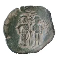Billon Trachy - Theodore I Laskaris Nicaea