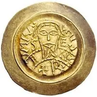 1 Tremissis - Ratchis First reign, with body