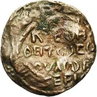 Follis - Roger of Salerno Mary praying - 2d type