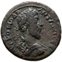Medallion - Commodus Emperor slaying lion