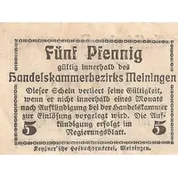 5 Pfennig Handels- und Gewerbekammer