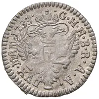 1/2 Lira / 10 Soldi - Carlo VI