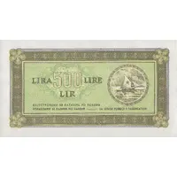 500 Lira Free Territory of Trieste - zone B