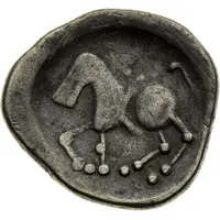 Tetradrachm Sattelkopfpferd Type