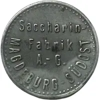 1 Pfennig - Magdeburg Saccharin Fabrik A.G.