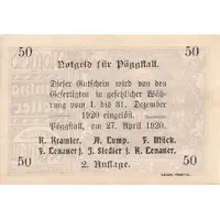 50 Heller Pöggstall