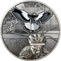 Medal - Swooping Magpies Satirical Medal