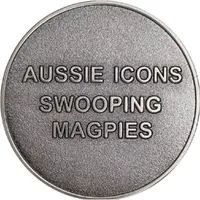 Medal - Swooping Magpies Satirical Medal