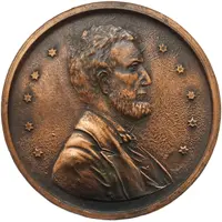 Medal - Abraham Lincoln Penny Illinois