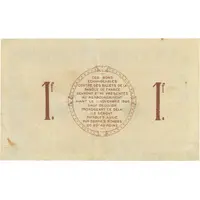 1 Franc - Chambre de Commerce de St Dizier [52]