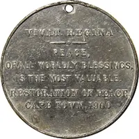 Medal - Victoria Capetown Peace, Heaton