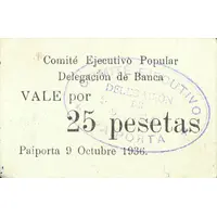 25 Pesetas Paiporta
