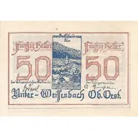 50 Heller Unter-Weißenbach