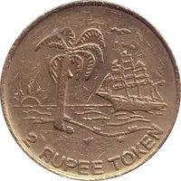 Token - 2 Rupee - Sun International