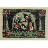 50 Pfennig Puppetry Series - Issue D