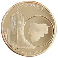 Medal - European Currencies Andorra