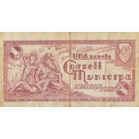 1 Peseta Ribarroja d'Ebre