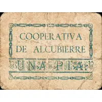 1 Peseta Alcubierre
