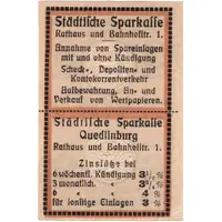 10 Pfennig Sparkasse
