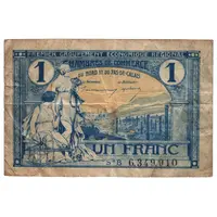 1 Franc - Chambres de Commerce du Nord [59] et du Pas-de-Calais [62]