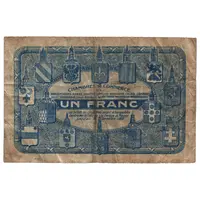 1 Franc - Chambres de Commerce du Nord [59] et du Pas-de-Calais [62]