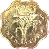 10 Cents - Sobhuza II