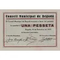 1 Peseta Begudà