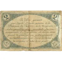 2 Francs - Chambre de Commerce d'Angoulême [16] <2ème série>