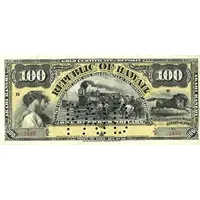 100 Dollars Gold Certificate of Deposit