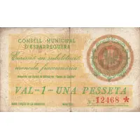 1 Peseta Esparreguera