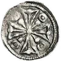 Denier - Henri I Abbey of Gembloux / Gembloers