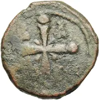 Follis - Baldwin II Christ halo - Heavy type