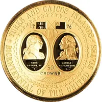 50 Crowns U.S. Bicentennial