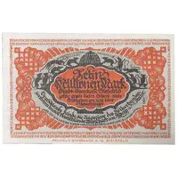 10 000 000 Mark linen issue