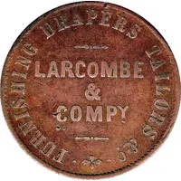 1 Penny - Larcombe and Compy. Brisbane, Queensland