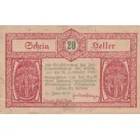 20 Heller St. Pölten - Deutsche national-sozialistische Arbeiterpartei