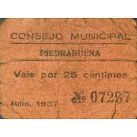 25 Céntimos Piedrabuena