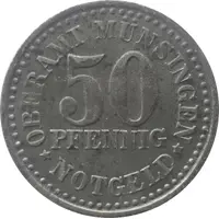 50 Pfennig - Münsingen
