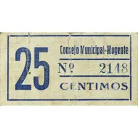 25 Céntimos Mogente