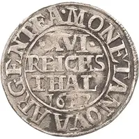 1⁄16 Thaler - John Adolph