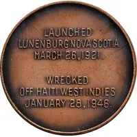 Medal - Bluenose