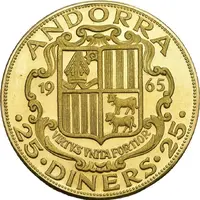 25 Diners House of Council of Justice, gold